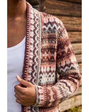 Roman Petite Aztec Longline Cardigan