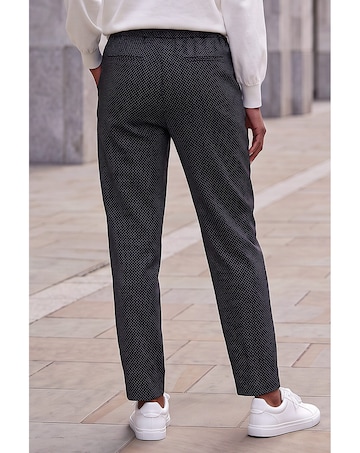 Roman Petite Spot Print Stretch Trouser