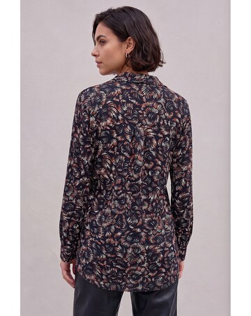 Roman Abstract Puff Print Shirt