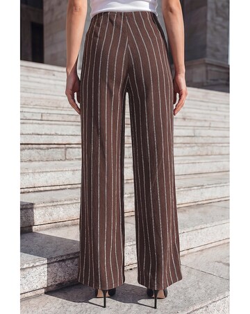 Roman Texture Stripe Trouser