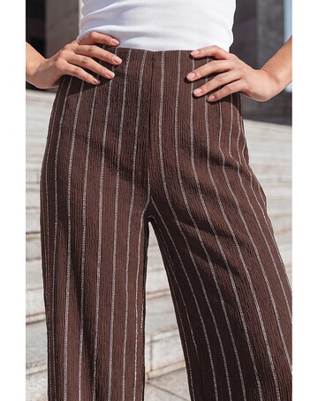 Roman Texture Stripe Trouser