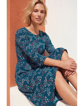 Roman Ditsy Print Pocket Midi Dress