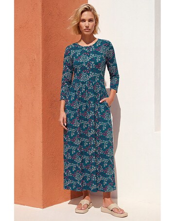 Roman Ditsy Print Pocket Midi Dress