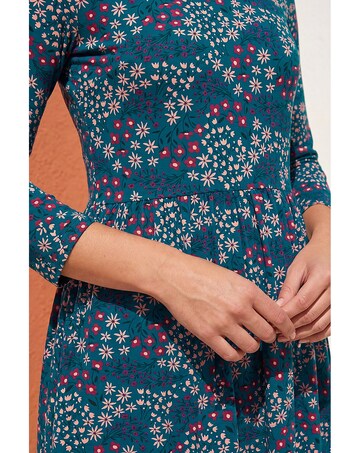 Roman Ditsy Print Pocket Midi Dress