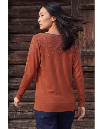 Roman Batwing Hotfix Knit Jumper