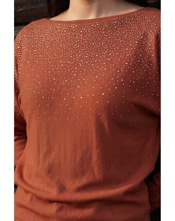 Roman Batwing Hotfix Knit Jumper