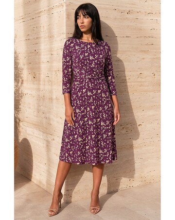 Roman Petite Twist Front Dress