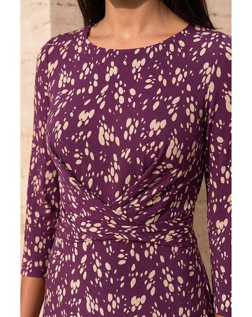 Roman Petite Twist Front Dress