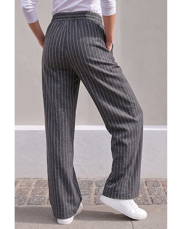 Roman Petite Wide Leg Stretch Trouser