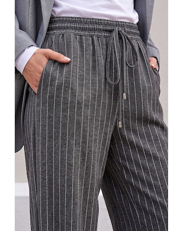 Roman Petite Wide Leg Stretch Trouser