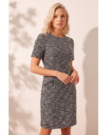 Roman Petite Boucle Dress