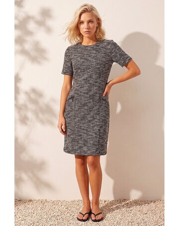 Roman Petite Boucle Dress