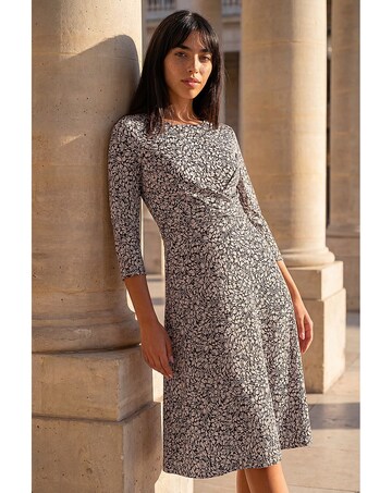 Roman Petite Twist Front Dress