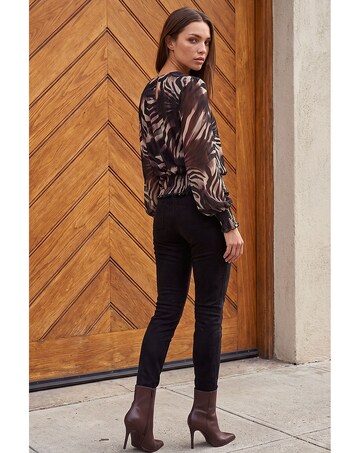 Roman Petite Mesh Blouson Top