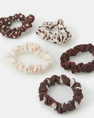 Accessorize 5pk Polka Dot Scrunchies