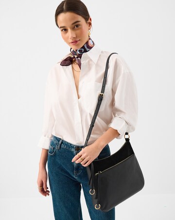 Accessorize Leather Crossbody Bag
