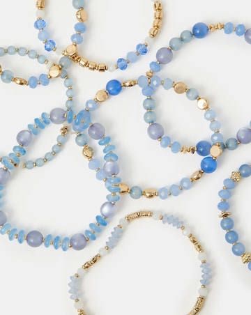 Accessorize 8pk Beaded Stretch Bracelets