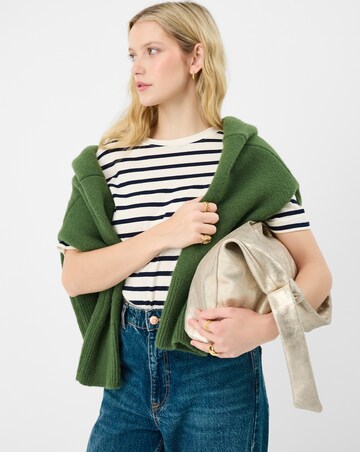 Accessorize Knot Leather Shoulder Bag