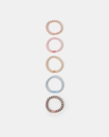 Accessorize 5pk Cord Hair Bands