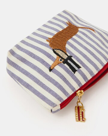 Accessorize Sausage Dog Stripe Purse