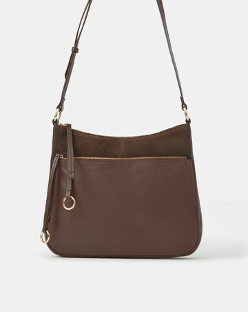 Accessorize Leather Crossbody Bag