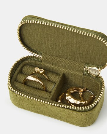 Accessorize Suede Initial Jewellery Box