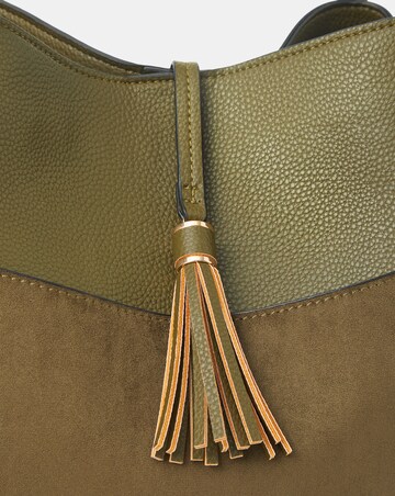 Accessorize Tassel Charm Shoulder Bag