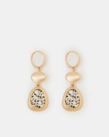 Accessorize Marbled Drop Earrings