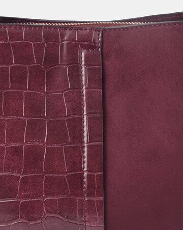 Accessorize Faux Croc Crossbody Bag