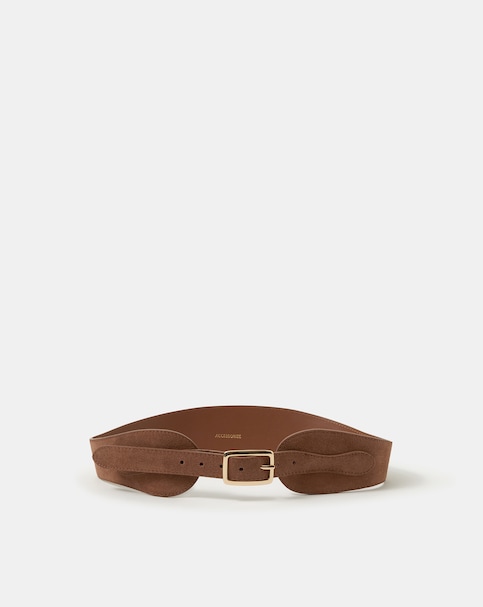Accessorize Suede Waist Belt