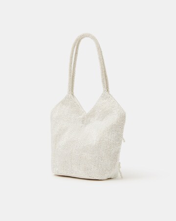 Accessorize Pearl Bow Beaded Bridal Bag