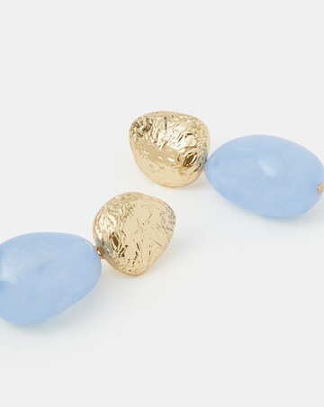 Accessorize Molten Resin Drop Earrings