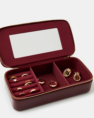 Accessorize Large Patent Jewellery Box