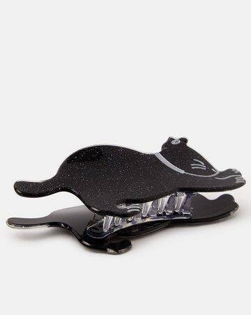 Accessorize Black Cat Claw Clip