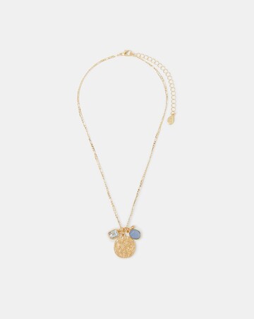 Accessorize Charm Coin Pendant Necklace