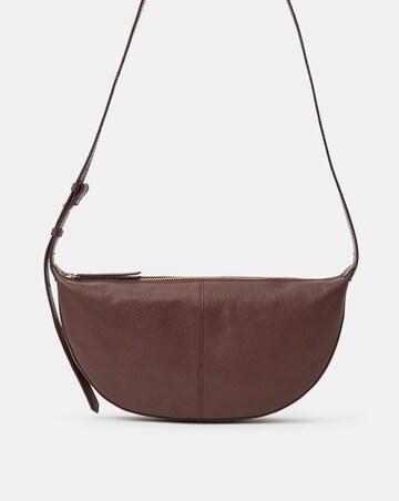 Accessorize Leather Sling Crossbody Bag