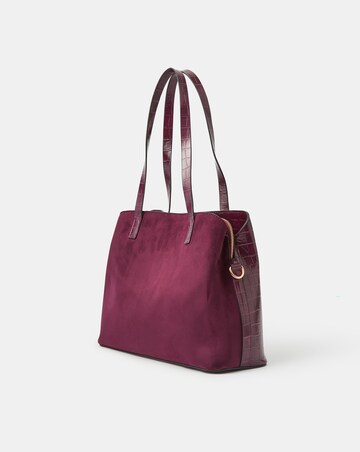 Accessorize Faux Croc Strap Shoulder Bag