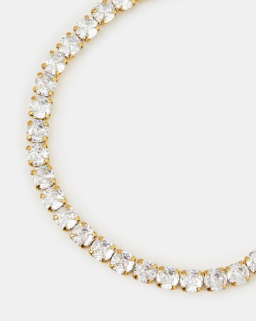 Accessorize Steel Tennis Bracelet