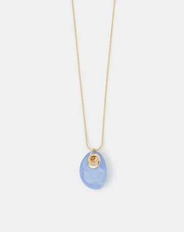 Accessorize Long Resin Pendant Necklace