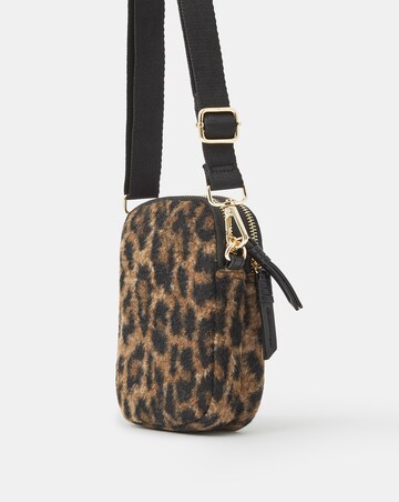 Accessorize Leopard Print Phone Bag