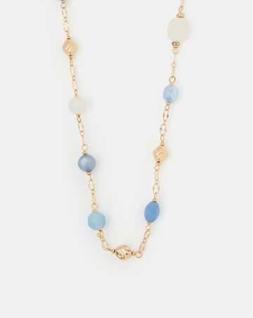 Accessorize Long Beaded Station Necklace