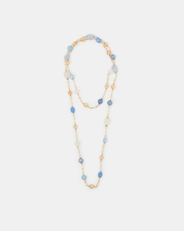 Accessorize Long Beaded Station Necklace