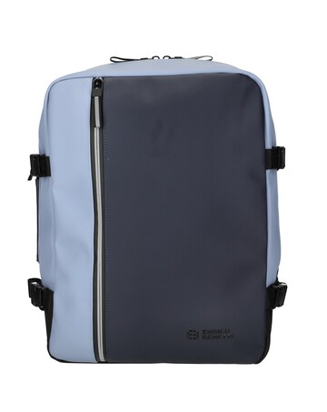 Enrico Benetti Bergen Vegan Leather 17" Laptop Rucksack Underseat Bag