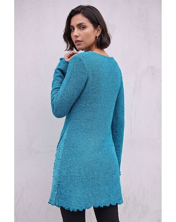 Roman Textured Pocket Longline Jumper