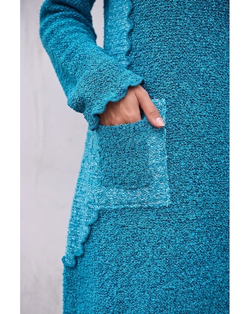 Roman Textured Pocket Longline Jumper
