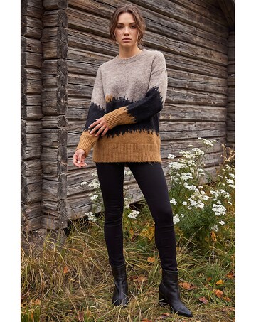 Roman Petite Abstract Knit Jumper