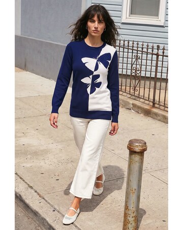 Roman Butterfly Sparkle Mix Jumper
