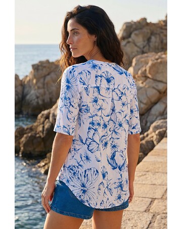 Roman Classic Floral Print Shirt