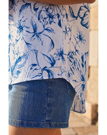 Roman Classic Floral Print Shirt