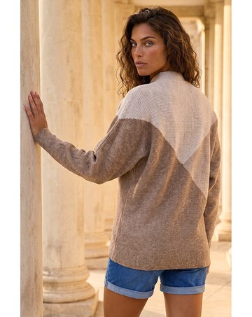 Roman Colour Block Soft Knit Jumper